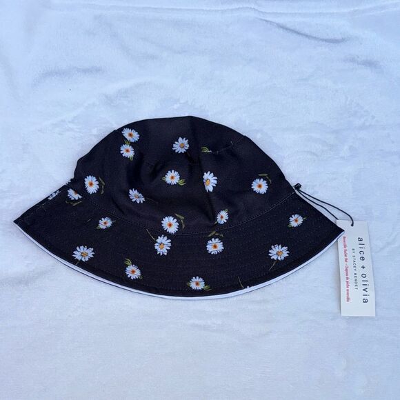 Alice + Olivia by Stacey Bendet Reversible Bucket Hat Daisy Floral main image 6